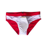 Jessborn pantalones cortos triangulares para hombre, bañador sexy con parte trasera, ropa de baño profesional para playa, primavera y verano - details 18