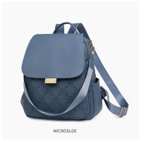1 nueva mochila en relieve, mochila versión coreana para mujer, bolso escolar de gran capacidad, bolso de viaje de negocios de cuero suave - details 24
