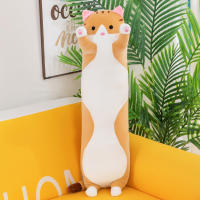 Cojín decorativo de felpa para niños, cojín de asiento de felpa larga con diseño de gato lindo para dormir, ideal para cumpleaños - details 6