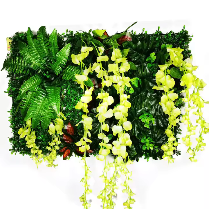 Decoración de Pared de Césped Artificial Turf de Pared de Musgo Decoración de Jardín Trasero DIY - 1