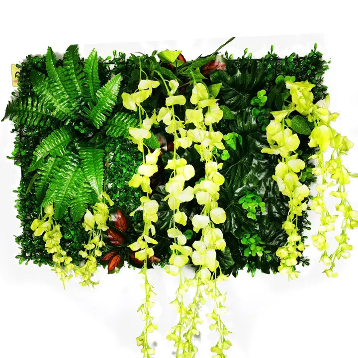Decoración de Pared de Césped Artificial Turf de Pared de Musgo Decoración de Jardín Trasero DIY - 1
