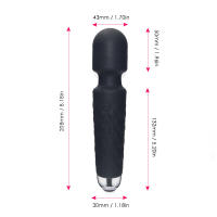 Vibrador Inalámbrico Mágico Estimulador de Clítoris y Punto G para Mujeres - details 8