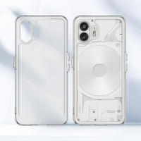 KEYSION-funda transparente a prueba de golpes para teléfono móvil, carcasa trasera de silicona TPU suave, para nada, 2 y 1 - details 1
