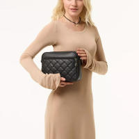 Bolso cuadrado pequeño con bandolera para mujer, nuevo diseño acolchado, bandolera de cuero de PU, bandolera versátil - details 10