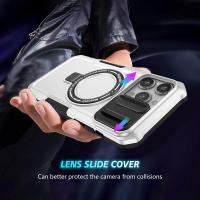 KEYSION-funda con anillo para teléfono móvil, cubierta protectora deslizante para cámara, compatible con iPhone 15 Pro Max 15 Plus, 14 Pro Max - details 7