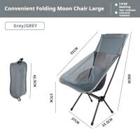 Sillas ultraligeras plegables portátiles para acampar, sillas de pesca en la playa con respaldos, muebles de exterior - details 19