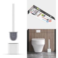 Escobillas y Portaescobillas de Inodoro, Cepillo y Soporte para WC, Silicona - details 3