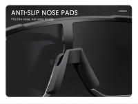 Kapvoe Polarized Sunglasses Sports Cycling for Men Women Outdoor Glasses UV400 MTB Cycling Goggles Road Bike Bicycle Glasses - details 4