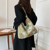 Bolso de hombro de gran capacidad para mujer, bolsos cruzados con pintura al óleo, monederos simples bonitos, bolsos de viaje para mujer, nueva moda - details 12