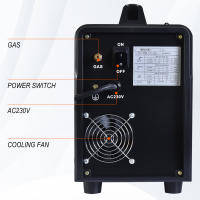 HZXVOGEN Máquina de Soldar Semi-automática de Aluminio 5 en 1 Inversor de 200A sin Gas para MIG ARC MMA TIG Mejoras del Hogar Herramientas - details 2