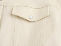YENKYE 2025 Vestido corto Beige con vuelo para mujer, bolsillos frontales con parches, cuello de solapa, corte en A, Vestidos de verano informales para oficina - details 7