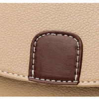 Bolso de Hombro de Textura Flap para Mujer Bolso de Contraste Color Cruzado para Compras Diarias Bolso de Teléfono Bolso de Mensajero para Madre - details 16