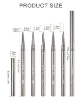 Brocha de Línea de Uñas KADS con Pluma de Caver Herramienta de Manicura para Decoración DIY Dibujo de Flores Rayas Patrón de Metal - details 2