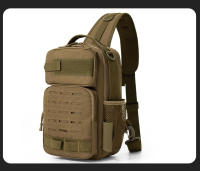 Bolsa táctica de pesca para el pecho con soportes para caña, para caza, escalada, Camping, caja Molle grande, almacenamiento, señuelo, riñonera deportiva - details 10