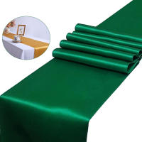 Mantel de Satén de Lujo para Bodas y Eventos 10PCS Decoración de Mesa de Boda para Casa Lienzo de Mesa de Dinner Hecho en China Material de Poliéster - details 0