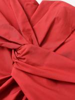 Tops rojos sin tirantes con lazo anudado para mujer, Top Sexy con espalda descubierta y sin mangas, Top corto elegante para fiesta de noche, última novedad 2025 - details 5