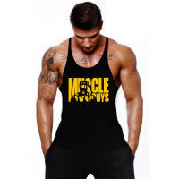 Gym Fashion Vest Men Casual Cotton Tank Top Sleeveless Breathable Muscle Shirt Bodybuilding Fitness Workout Sports Singlets - details 7