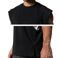 Men Bodybuilding Training Tank Top Gym Casual Sport Clothing Mesh Breathable Quick Dry Sleeveless Vest Fitness Workout Loose Top - details 17