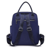 Mochila Oxford impermeable para mujer, bolso de hombro de viaje, Mochila escolar para chicas adolescentes, Color sólido - details 15