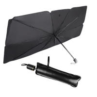 Parasol interior automotriz para coche, cubierta de parabrisas, protección UV, parasol para ventana delantera, paraguas plegable - details 6
