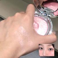 ¡10 gramos! Paleta de resaltador facial de luz de luna blanca, brillo perlado, crema de contorno, brillo, maquillaje iluminador - details 9