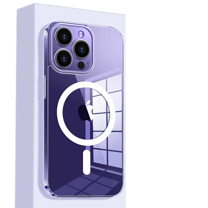 For Magsafe-fundas magnética de carga inalámbrica, cubierta a prueba de golpes para Apple iPhone 14, 12, 11, 13 Pro Max, Mini, XR, X, XS MAX, 7, 8 Plus, SE 2020 funda movil carcasa accesorios del teléfono móvil - 1