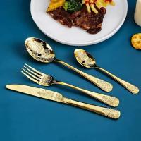 utensilios de cocina Kit de vajilla Juego de cubiertos de lujo - details 5
