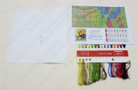 Cobertizo de jardín, kit de punto de cruz, 14ct, 11ct, bordado, costura hecha a mano, herramienta de artesanía, decoración, gratis plus - details 0