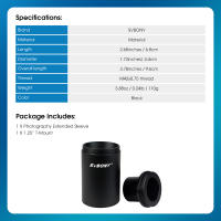 SVBONY-Tubo de extensión CA1 de 1,25 pulgadas, adaptador de montaje en T de rosca M42 + adaptador de anillo T2 - details 4