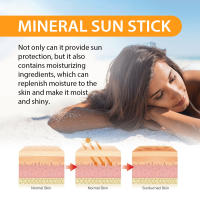 Barra protectora hidratante SPF50, defensa contra la exposición solar del verano, protección UV refrescante, antisudor, alivia la sequedad de la piel - details 0