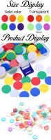 100/200 PCS Marcadores redondos Chips de conteo de plástico de 19 mm Nuevo color surtido Montessori Conteo sensorial Materiales didácticos Accesorios de aprendizaje temprano Fichas de póquer multicolores Fichas de juego de carnaval Fichas de juego de bing - details 0