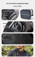 Gorra con Ventilador de Energía Solar Protección UV para Pesca Gorra de Bube de Acrílico para el Sol de Verano - details 11