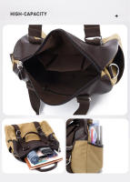 Bolso de hombro tipo bandolera de lona para gimnasio, correa ajustable, bolso de viaje deportivo de corta distancia, bolso de mano de gran capacidad - details 6