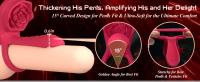 Anillo vibrador para pene Rose con 10 vibraciones, estimulador de clítoris y punto G, juguete sexual para parejas adultas, para hombres. - details 2