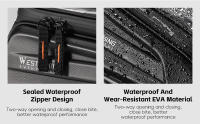 WEST BIKING-Bolsa de ciclismo para cuadro de tubo delantero superior, resistente al agua, funda de teléfono de 7,0 pulgadas, almacenamiento con pantalla táctil, bolsa para bicicleta de montaña y carretera - details 13