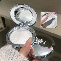 ¡10 gramos! Paleta de resaltador facial de luz de luna blanca, brillo perlado, crema de contorno, brillo, maquillaje iluminador - details 1