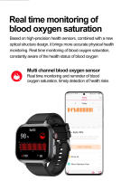 2025 Nuevo VE31 Smartwatch SOS Llamada de emergencia ECG Temperatura Detección de frecuencia cardíaca Asistente de voz Modo deportivo Compatible con Android IOS Bluetooth Smartwatch - details 14