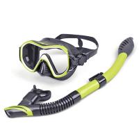 Equipo de esnórquel para adultos y jóvenes, máscara de buceo antivaho, esnórquel de silicona superior, secado completo - details 8