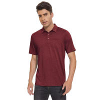 MAGCOMSEN Men's T-shirt Short Sleeve Quick Dry Breathable  Golf Polo Shirt with Pocket - details 36