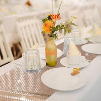 Mantel de Fiesta de Disco con Lentejuelas NUBECOM de Poliéster con Patrón a Cuadros Decoración de Mesa de Boda y Cumpleaños - details 11