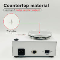 Agitador magnético de calefacción, mezclador de placa caliente de 2L, agitador ajustable de 2600 RPM, dispositivos termostáticos de laboratorio con enchufe europeo para biología médica - details 3