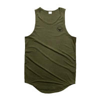 Summer Workout Gym Tank Top Men Muscle Sleeveless Sportswear Shirt Fashion Clothing Bodybuilding Singlet Fitness Breathable Vest - details 10