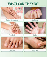 Bandas de lijado pequeñas Nailpop 100 piezas Banda de lijado reemplazable 80 # 120 # 180 # 240 para herramienta profesional de pedicura para eliminación de piel muerta - details 7