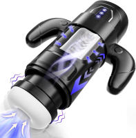 Copa de Masturbación para Hombres con 6 Impulses, 3 Succiones, 9 Modos de Vibración, Calentamiento, Pronunciación, Gamepad Juguetes Sensoriales para la Salud - details 4