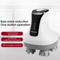 Masajeador de Cuello y Hombros Inalámbrico 4D para Cuidado del Cabello con Luz Roja y Azul Timing Inteligente a Prueba de Agua - details 4