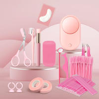 Set de Herramientas para Extensiones de Pestañas ICONSIGN Kit de Grafting con Pinzas y Cepillo de Ojos - details 2