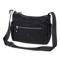 Bolso cruzado de nailon para mujer, bandolera ligera con múltiples bolsillos, bolso de viaje - details 1