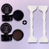 Set de Sello de Eyeliner de Esponja de Secado Rápido Impermeable, Doble Cabeza, Negro Marrón, Herramientas de Cuidado de la Piel Facial - details 6