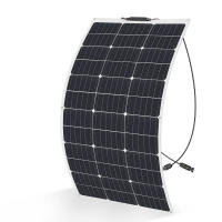 XINPUGUANG Kit de Panel Solar Monocristalino 200W Módulo Solar 24V 12V con Controlador de Carga Solar 20A y Cable Solar - details 2
