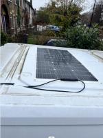 Panel Solar monocristalino de 100W y 12V, Flexible, ultraligero, ultradelgado, impermeable, cargador Solar - details 9
